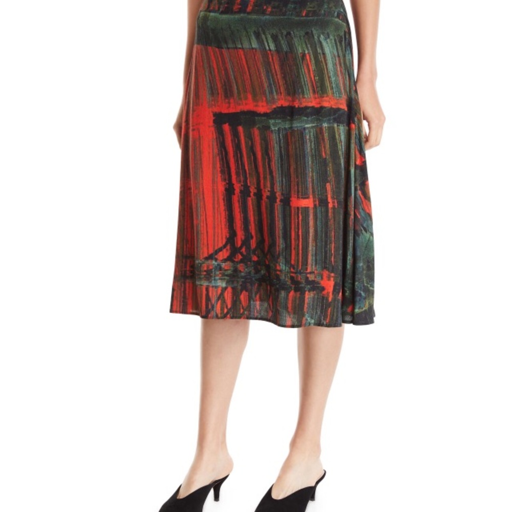PALMER//HARDING a-line patterned skirt